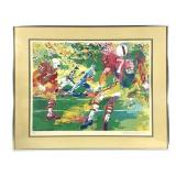 LeRoy Neiman Football Players Silk Screen Print