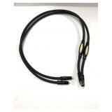 1M Transparent Musiclink Ultra Phono Cables