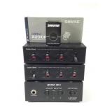Speaker Control Centers, Shure Stylus +