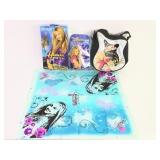 Hannah Montana Guitar Purse Wig Goody Bag Bandana