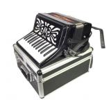 Rossetti Piano Accordion 12 Base w Case