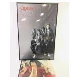 Freddie Mercury Signed Note, Calendar, and Poster