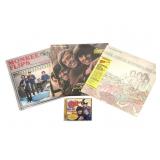 NOS Monkees Gr Hits CD & 3 Monkees LPs