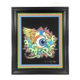 Stanley Mouse Signed Flying Eye Airbrushed Print
