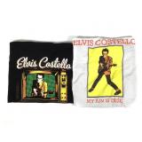 2 Elvis Costello Tee Shirts Sz L