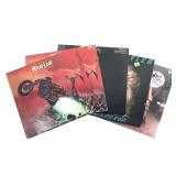 5 LPs Meat Loaf Bonnie Tyler Vixen