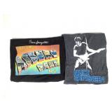 2 Bruce Springsteen Tee Shirts Sz L
