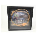 Signed Wiley Petersen Shadowbox