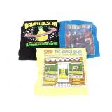 3 Beach Boys Brian Wilson Tee Shirts Sz L