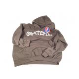 Grateful Dead Hoodie Sz L Brown