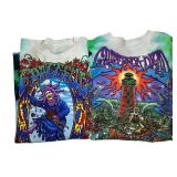 2 Liquid Blue Grateful Dead Tee Shirts