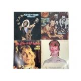 2 David Bowie & 2 Mick Ronson LPs