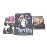 The Doors The Lizard King Blk Tee & 3 Illust. Book