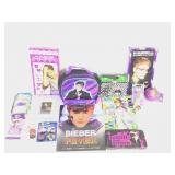 13 Justin Bieber Lunch Bag Trading Cards Watch Bk+
