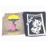 Unwound & The National Band Tee Shirts Sz L