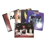 Angel 5 LPs Helluva Band Sinful White Hot +Poster