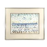 Robert Wilbert Watercolor Bright Sunrise #1 1970