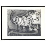 Joel Feldman Etching Tiger & Snake AP