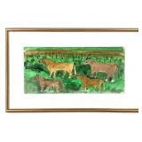 William Dawson Untitled (Horses) 1988