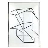 Al Held Geometric Lithograph 1969