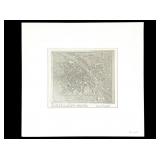 Atq Etching Printed by R. Pozzatti 1964, Florence