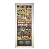 Buffalo Ranch Real Wild West Show Original Poster