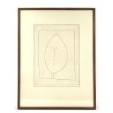 Picasso Drypoint from Corps Perdue 1950