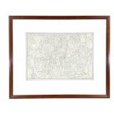 William Itter 1978 Graphite Drawing on Paper