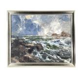 James Cook Oil on Linen Landscape