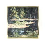 James Cook Oil on Canvas Sandbar 1990