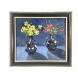 DeAnn Melton 1991 Oil on Canvas Still Life