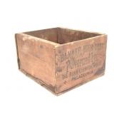 Apothecary - Banner Pulverized Lye Wood Crate