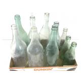 Water - 10 Mineral Water Bottles Some Blob Tops,