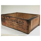 Antique Alabastine Sanitary Wall Coating Crate