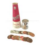 Dairy - Paper Cone Lids & Sour Cream Jar