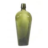 Liquor - 10.5" Green Gin Cork Top Light Ribbing