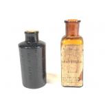 Apothecary - 2 - Eli Lilly w/Label & Pilules Black