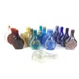 Decanters - 17 Wheaton 8" Mixed Colors & Styles