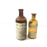 Apothecary - 2 Antique Labels Mellier Louisville