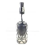 Sterling Decanter - Glass Bottle Wrapped w/ 0.925