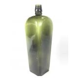 Liquor - 11" Case Gin Dark Green - Slight Rib Pat