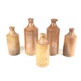 5 Denby Pottery Stoneware English P&J London