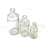 Apothecary - 3 Graduating Cork Top Listerine