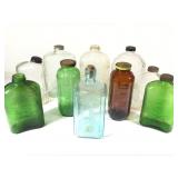 Water - 10 Multicolor Water Bottles and Jars