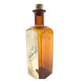 Apothecary Lanmetto Amber Bottle OD Chem Co