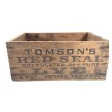 Red Seal Lye - Philadelphia - Wood Crate