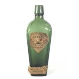 Liquor - Early 9.5" Geneva Olive Case w/ Labels