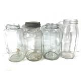 Jars - Shcram Collared & Plain 1/2 Gal