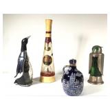 Decanters - Music Box Penguin Owl Dancer