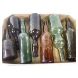 7 Various Lady Leg Style Bottles